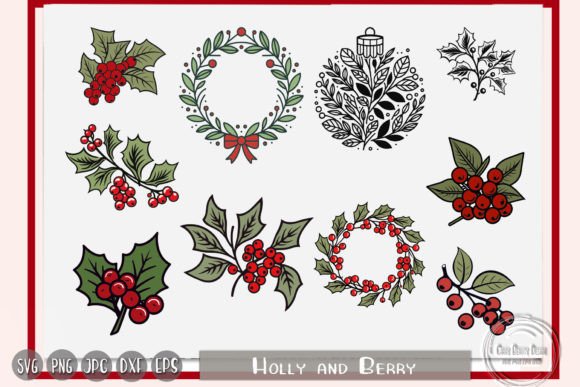 Christmas Holly, Holly and Berry