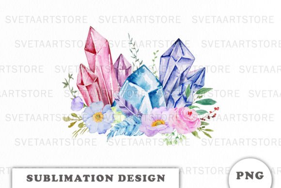 Crystals Boho Hippie Gemstone PNG