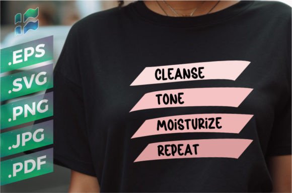 Esthetician Routine SVG Sublimation