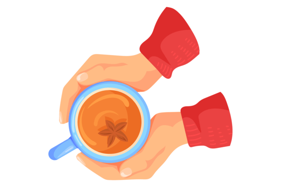 Hot Mulled Wine Cartoon Icon
