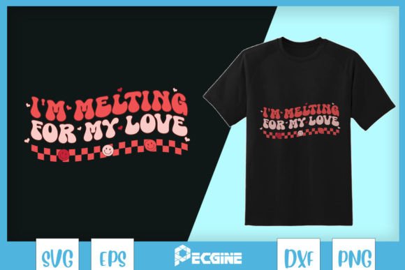 I'm Melting for My Love Retro Valentine
