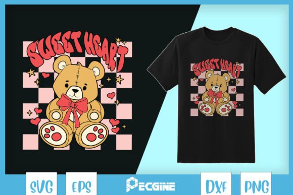 Sweet Heart Retro Valentine
