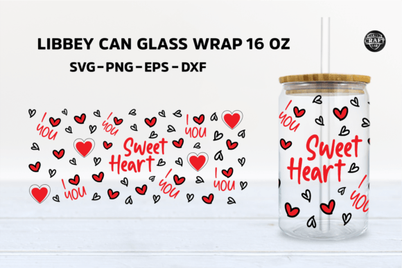 Sweet Heart Valentine’s Day 16 Oz Libbey